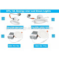 Venta caliente UL Energy Star Ceiling Lighting Dimmable Empotrable LED Downlight